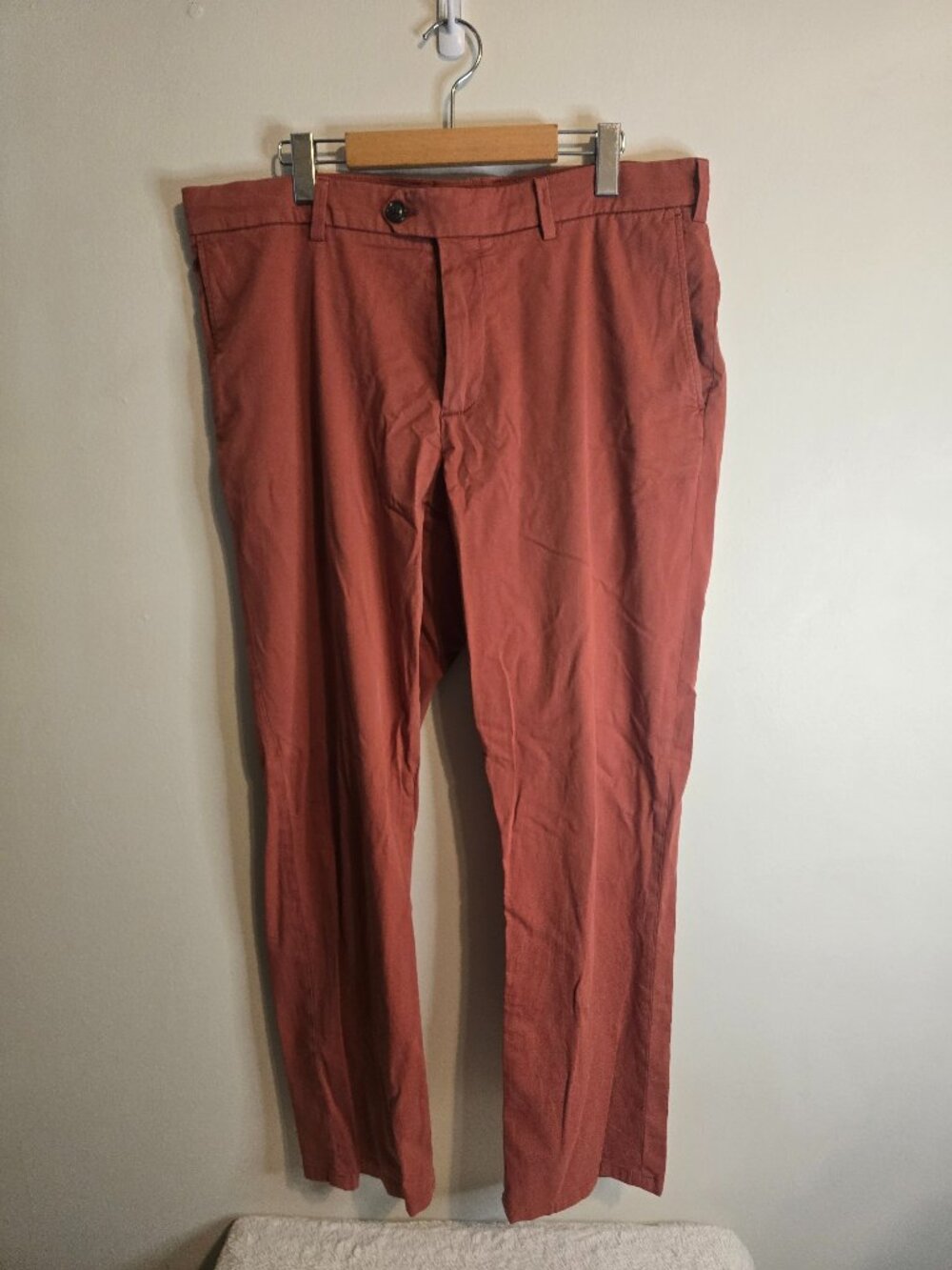 Men's Hart Schaffner Marx Pants - Orange - 38x30